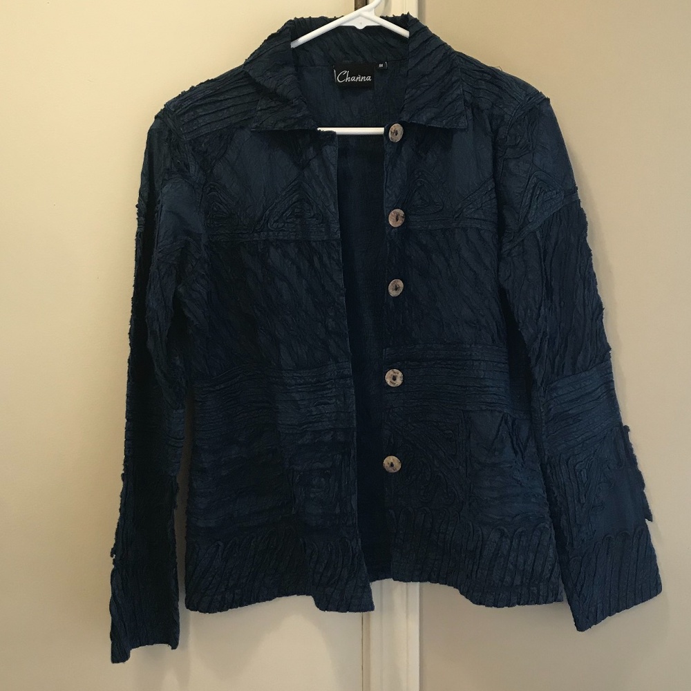Channa Women's Navy Jacket, size M